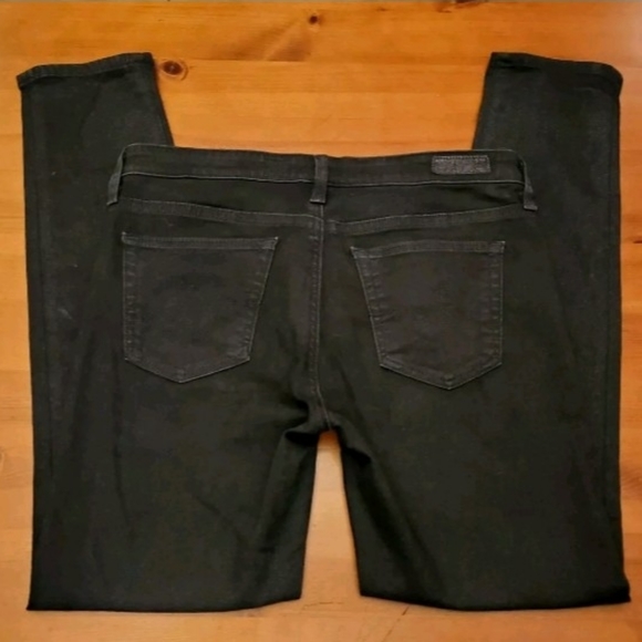 AG Adriano Goldschmied Stevie Ankle Glitter Jeans - Picture 4 of 6